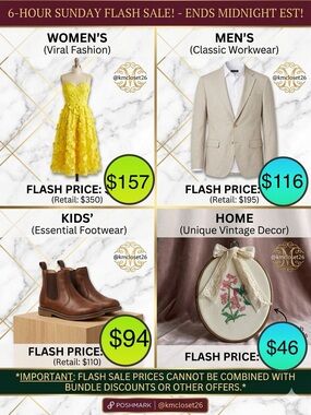⚡ 6-HOUR SUNDAY FLASH SALE! ⚡